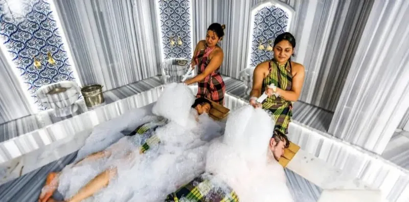 Sultan Turkish Hamam Traditional Turkish Bath - Great Fortune Design — fotoğraf 1