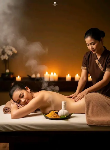 Rose spa massage — fotoğraf 1