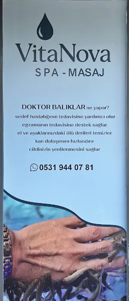 Vita Nova Spa Masaj doktor balık — fotoğraf 1